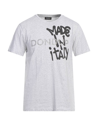 DONDUP T-shirt Light grey 100% Cotton