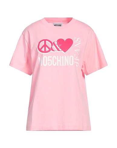 MOSCHINO JEANS T-shirt Pink 100% Cotton