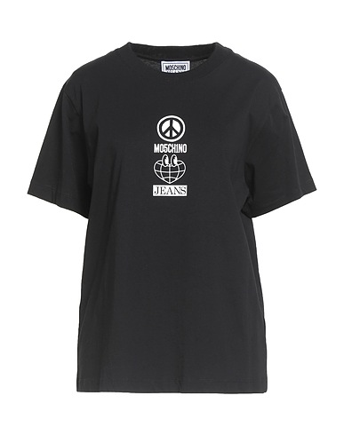 MOSCHINO JEANS T-shirt Black 100% Cotton