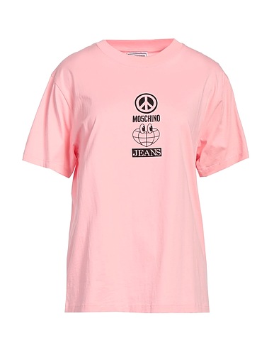 MOSCHINO JEANS T-shirt Pink 100% Cotton