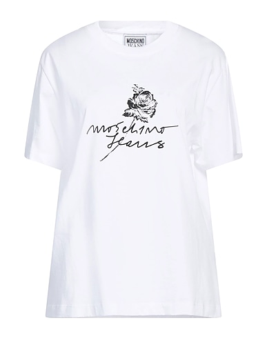 MOSCHINO JEANS T-shirt White 100% Cotton