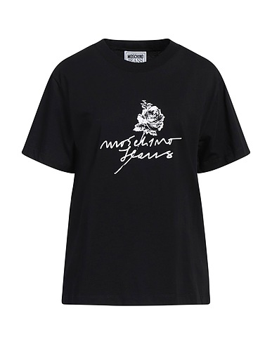 MOSCHINO JEANS T-shirt Black 100% Cotton