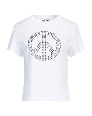 MOSCHINO JEANS T-shirt Bianco 100% Cotone