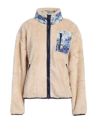 WOOLRICH Shearling & Teddyfleece BEIGE 51% Polyester, 49% Acryl, Polyamid