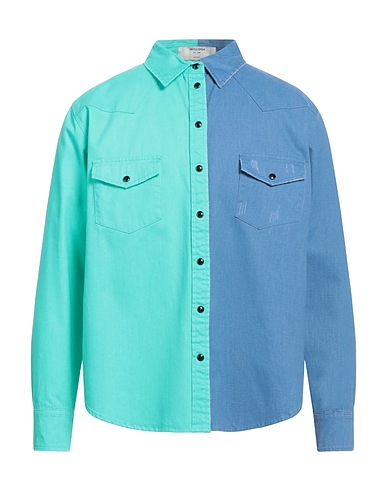 ONE TEASPOON Patterned shirt Blue 100% Cotton