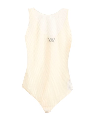 ELISABETTA FRANCHI TOPWEAR Panna 82% Poliammide, 18% Elastan