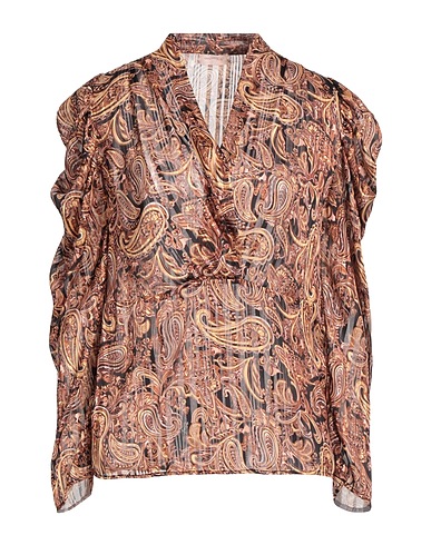LIU •JO Top Rust 98% Polyester, 2% Metallic fiber