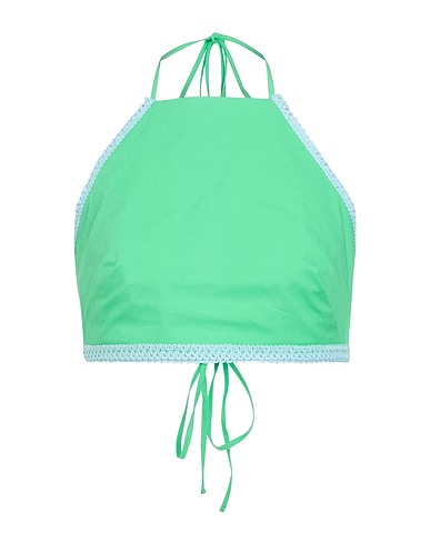 VIVETTA Top Light green 100% Cotton