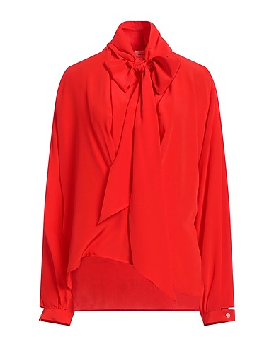 VICTORIA BECKHAM Seidentop Rot 100% Seide