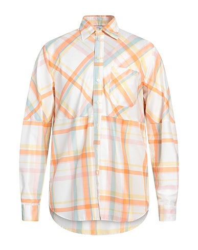M MISSONI Checked shirt White 100% Polyester