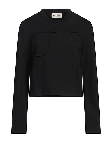 MEIMEIJ Top Black 65% Viscose, 30% Polyamide, 5% Elastane, Acetate