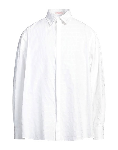 VALENTINO GARAVANI Patterned shirt White 100% Cotton
