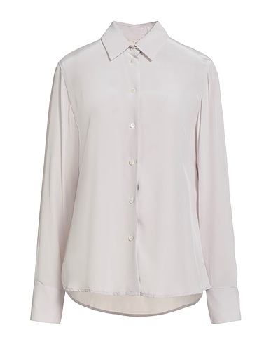 TELA Solid colour shirts & blouses Light grey 100% Viscose