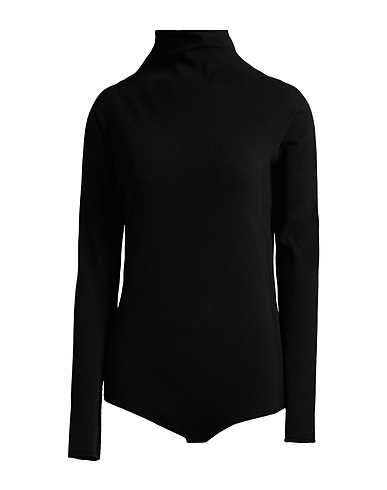TWINSET TOPWEAR Nero 70% Viscosa, 30% Poliestere