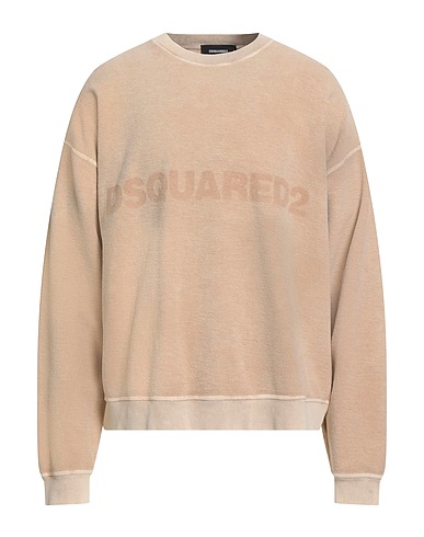 DSQUARED2 Sweatshirt Beige 100% Cotton