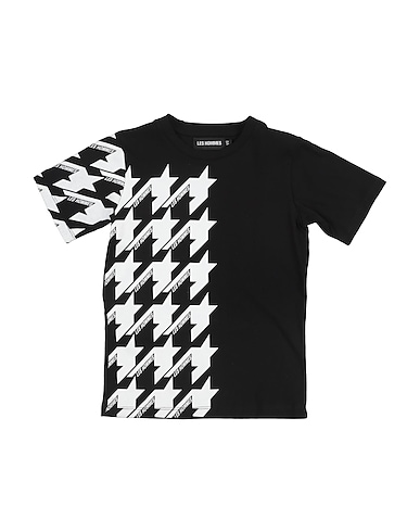 LES HOMMES T-shirt NERO 100% Cotton