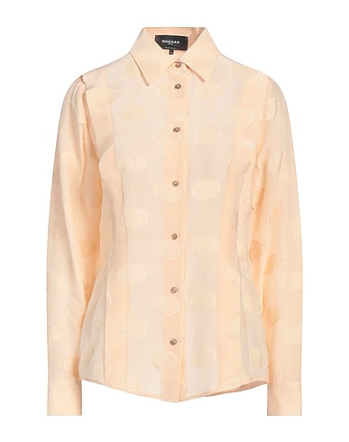 ROCHAS Patterned shirts & blouses Beige 61% Viscose, 24% Silk, 15% Cotton