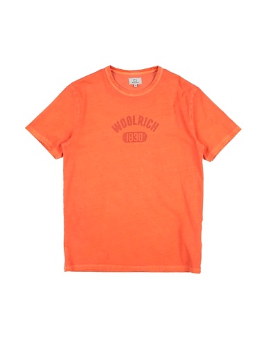 WOOLRICH T-shirt Orange 100% Cotton