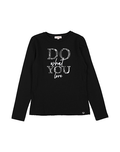 PLEASE T-Shirt Schwarz 100% Baumwolle