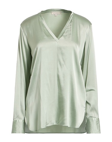 ANTONELLI Top Sage green 52% Silk, 48% Acetate