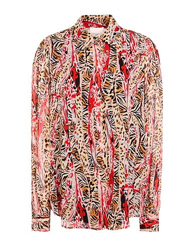 LIU •JO Patterned shirts & blouses Light grey 100% Viscose