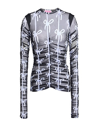 PINKO Top Nero 90% Poliammide, 10% Elastan