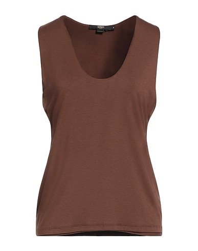 SEVENTY VENEZIA Top Chocolate brown 94% Viscose, 6% Elastane