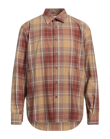 COSTUMEIN Checked shirt Brown 100% Cotton