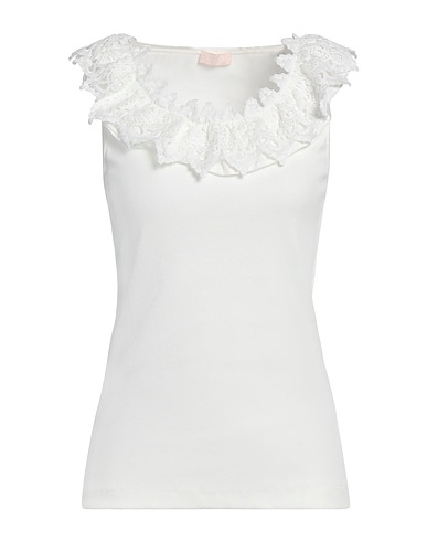 LIU •JO T-shirt White 98% Cotton, 2% Elastane