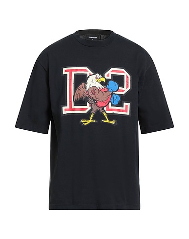 DSQUARED2 T-shirt Black 100% Cotton
