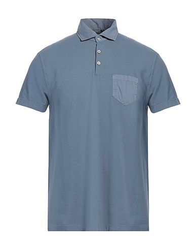 HUSKY Polo shirt Slate blue 94% Cotton, 6% Lycra®