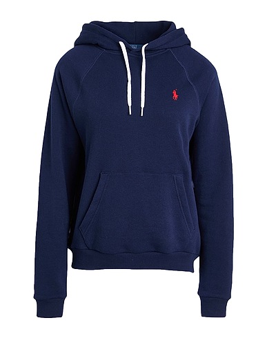 POLO RALPH LAUREN Felpa SHRUNKEN FIT FLEECE HOODIE
 Blu navy 84% Cotone, 16% Poliestere