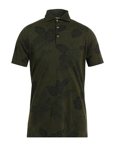 H953 Polo shirt Military green 100% Cotton