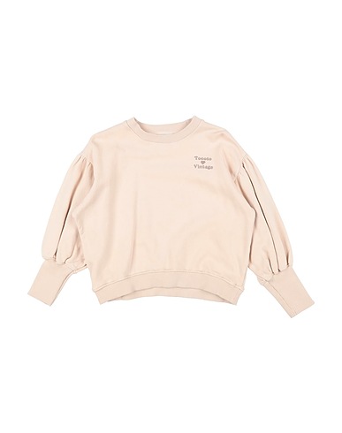 TOCOTO VINTAGE Sweatshirt Beige 100% Organic cotton