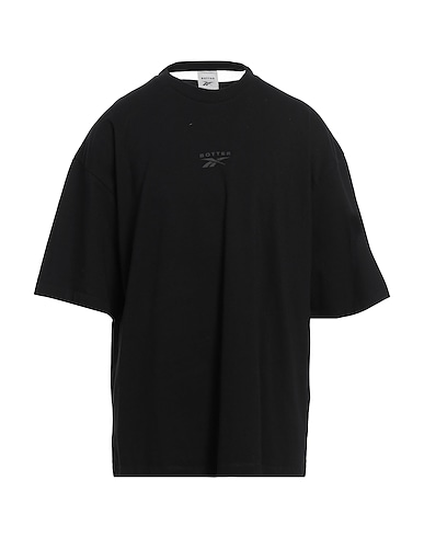 REEBOK T-shirt BOTTER X REEBOK	 Black 100% Cotton