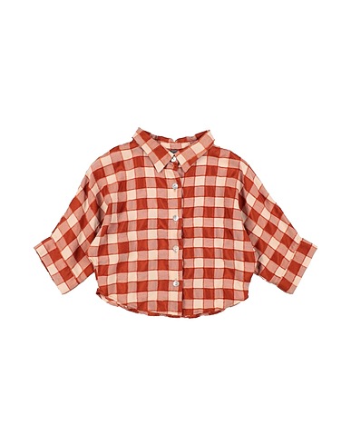 MINIMU' Hemden und Blusen mit Muster Rostrot 50% Viskose, 50% Recyceltes Polyester
