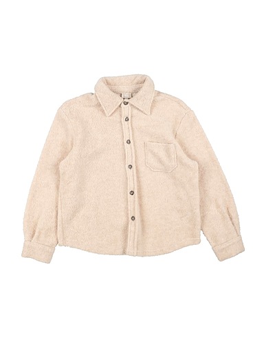 LALALÙ Solid colour shirts & blouses Light grey 41% Cotton, 41% Acrylic, 18% Polyester