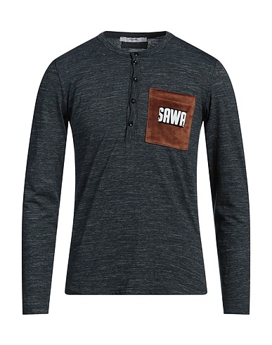 TAKESHY KUROSAWA T-shirt Deep teal 50% Cotton, 50% Polyester