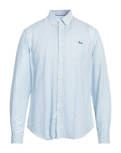 HARMONT & BLAINE Camisa estampada Blanco 100% Algodón