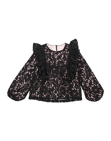 NAÌDA Top Black 48% Viscose, 39% Cotton, 13% Nylon