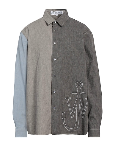 JW ANDERSON Denim shirt PIOMBO 100% Cotton