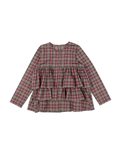 @MADILLY Patterned shirts & blouses Military green 100% Cotton