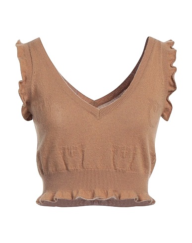 PINKO Top Camel 100% Cashmere