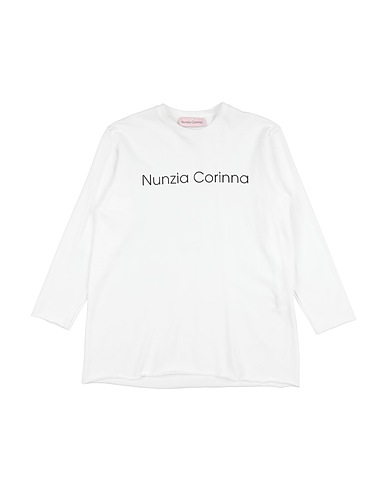 NUNZIA CORINNA T-shirt BIANCO 92% Cotton, 8% Elastane