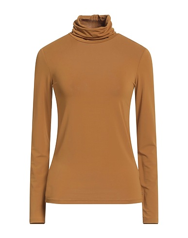 OTTOD'AME T-shirt Camel 76% Acetate, 19% Polyamide, 5% Elastane