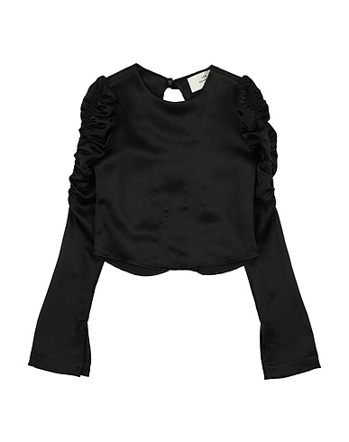 LES COYOTES DE PARIS Top Schwarz 57% Viskose, 43% Polyester