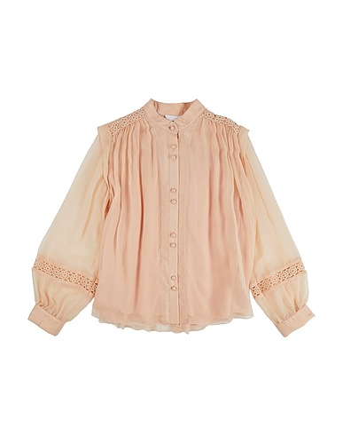 CHLOÉ Solid colour shirts & blouses Light pink 100% Silk