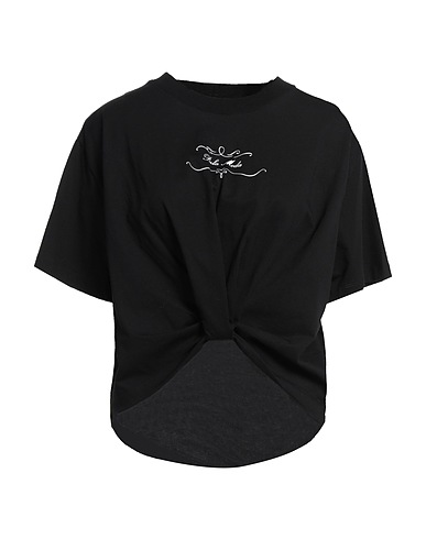 MOSCHINO JEANS T-shirt Black 100% Cotton