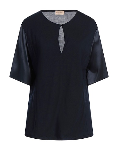 PUROTATTO Top Midnight blue 60% Modal, 40% Protein fibre, Silk, Elastane