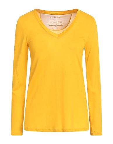 PUROTATTO Basic T-Shirt Marigold 60% Modal, 40% Protein fibre